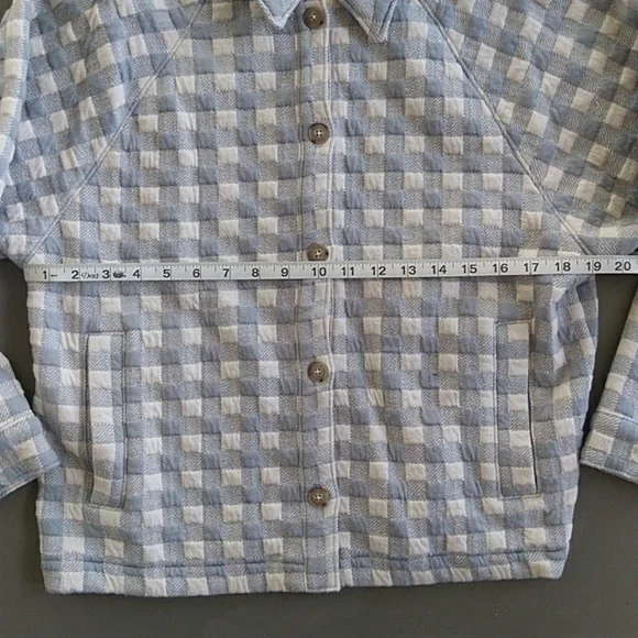 Madewell Gray Plaid Jacket - Picture 5 of 11